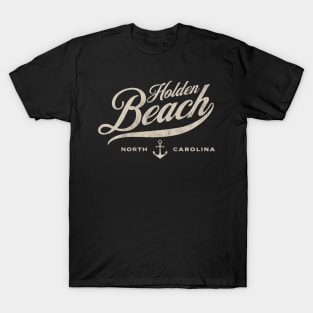 Holden Beach, NC Handwritten Summertime Vacationing T-Shirt